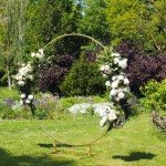 Grand anneau fleuri